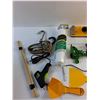 Image 2 : Ratchet Strap, Paint Roller, Glue Gun with Glue Sticks, Dry Wall Tools and Misc