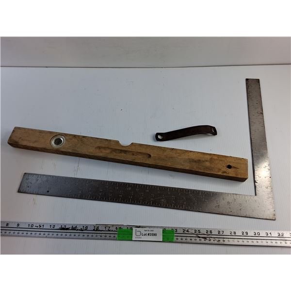 Carpenters Square, Level and Wrench