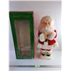 Image 1 : Animated Light Up Santa Claus Decoration - Tested