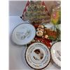 Image 3 : Various Christmas Decorations, Plates and Misc
