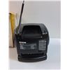 Image 4 : Curtis 5" Portable Black & White TV w/Radio - NO Cord, Has Box