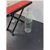 Image 2 : (2) Coca Cola Bottles & Shoe Shine Step