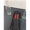 Image 3 : (2) Coca Cola Bottles & Shoe Shine Step