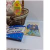 Image 4 : Seasonal Holiday Items in Wicker Basket: Easter, Christmas