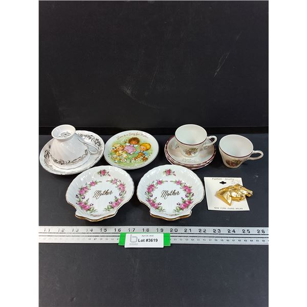 Mother Day Dishes, Tea Cups Sets