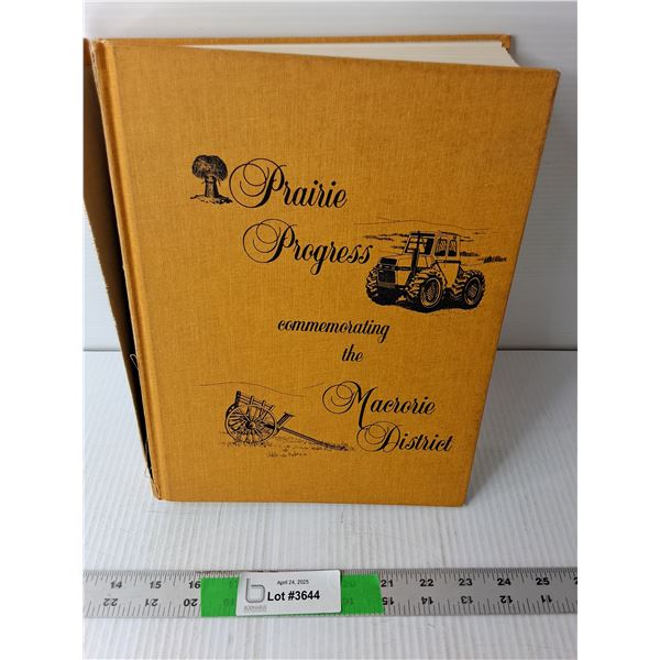 Prairie Progress Macrorie District Book, 1983