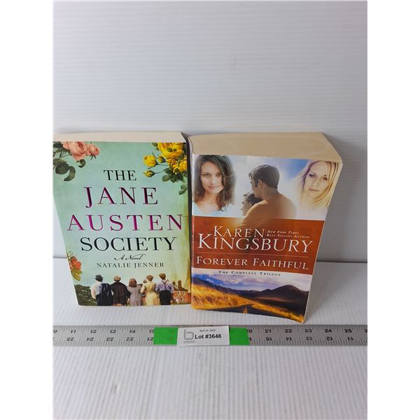 (2) Books- Jane Austen Society & Forever Faithful Trilogy