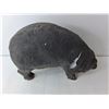 Image 2 : Painted Fibreglass Pig 10" Tall x 17" Long