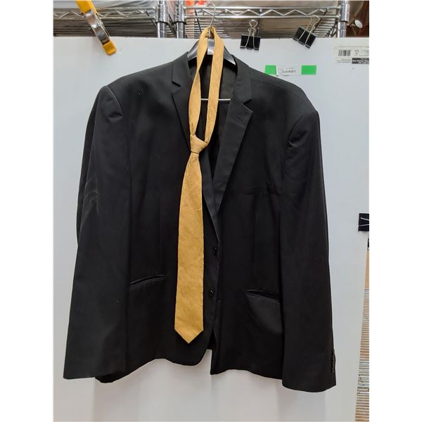 Men's Alain Dupetit Dress Jacket- 58R/52W & Perry Ellis Tie