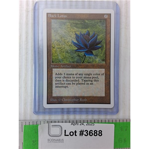 Magic the Gathering Black Lotus Card- Cannot Authenticate