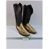 Image 1 : Laredo Mens Leather Cowboy Boots - Size 8 EE