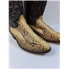Image 2 : Laredo Mens Leather Cowboy Boots - Size 8 EE