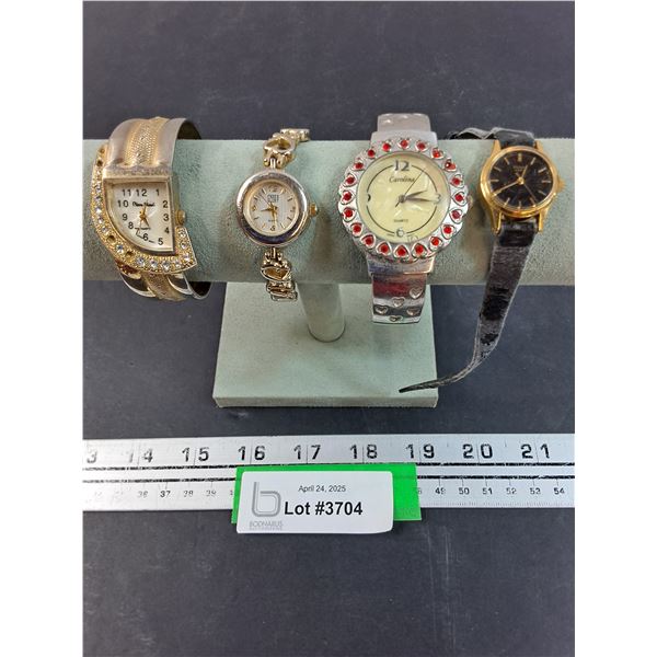 (4) Watches: Assorted Brands - As Is