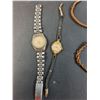 Image 2 : (4) Watches - Assorted & (3) Metal Bracelets - As Is