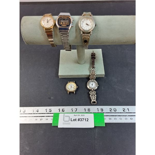 (5) Watches: Assorted - As Is