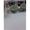 Image 2 : (6) Ceramic Asian Soup Bowls & (3) W/Lids, Moon Cake Collectors Tin