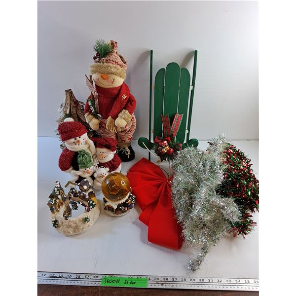 Various Christmas Decorations