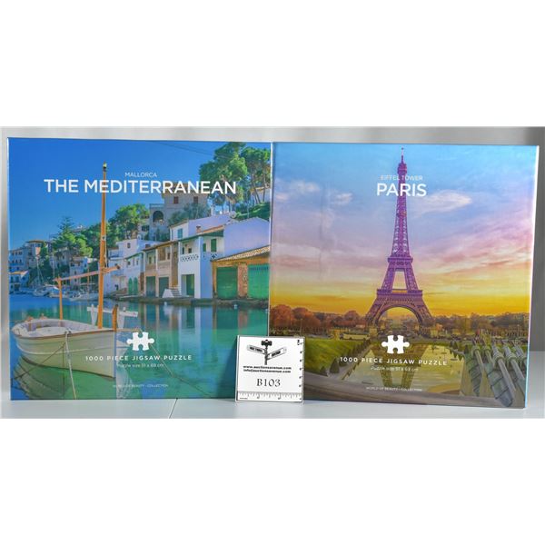 Lot of 2 Puzzles