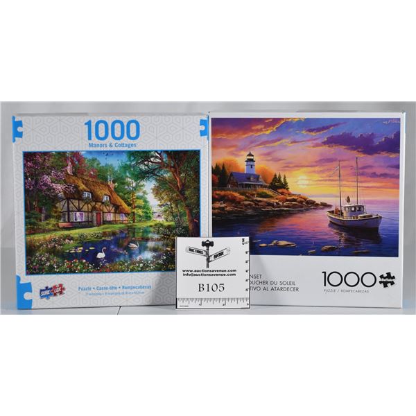 Lot of 2 Puzzles