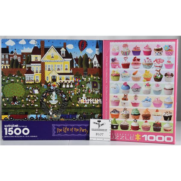 Lot of 2 Puzzles