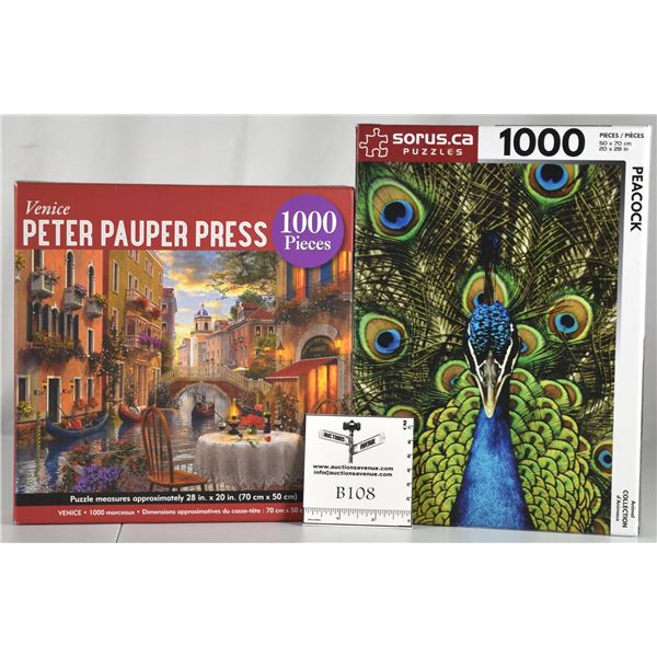 Lot of 2 Puzzles