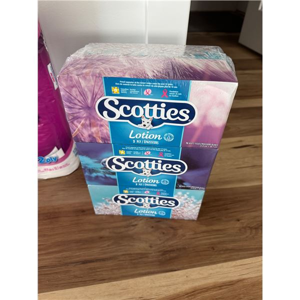 New Scotties lotion 6pk tissues