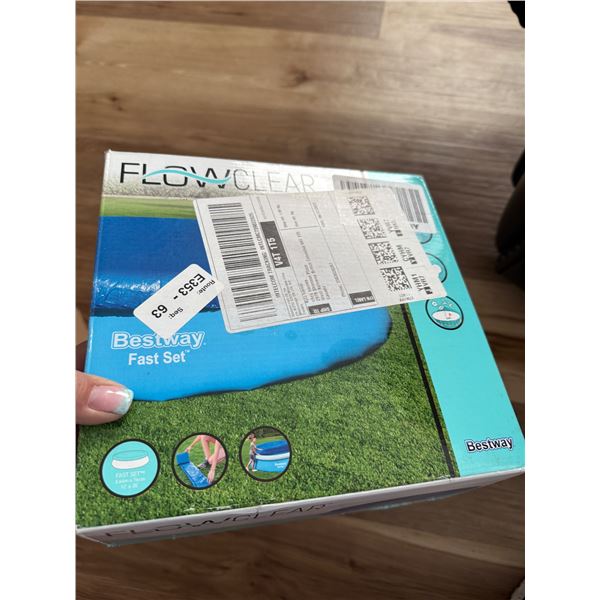 Flow Clear pool cover 12'x30'