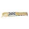 Image 1 : Beaded And Fringed Shoshone Pipe Bag- 24" X 6.5"- Great Condition