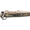 Image 3 : Mossberg Model 4X4 Bolt Action Nickle Rifle- .270- 24" Barrel- Laminated Stock- Checkered- Very Good