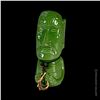 Image 2 : BENZART MOKO MOAI KIWI GREEN TIKI MUG BY TIKI FARM.
