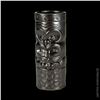 Image 2 : BLACK MAUNA LOA TIKI MUG w/ ORIG. PRODUCTION STICKER.