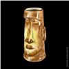 Image 1 : LT. BROWN & YELLOW MOAI TIKI MUG FOR SKIPPER KENT'S.