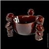 Image 2 : ORCHIDS OF HAWAII TRI-MARQUESAN TIKI SCORPION BOWL.
