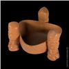 Image 2 : THE ISLANDER MAORI TRI-TIKI TRIANGLE BOWL.
