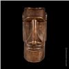 Image 2 : UNMARKED BROWN MOAI TIKI MUG.