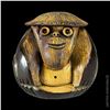Image 2 : MUNKTIKI FIGURAL "COCONUT MONKEY" MUG w/ GRASS HAT LID.