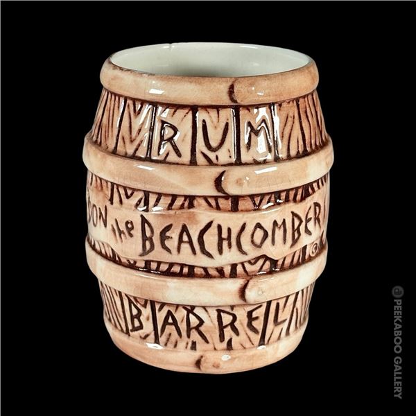 RARE DON THE BEACHCOMBER RUM BARREL MUG SP-23.
