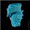 Image 2 : TRADER VIC'S OF SEYCHELLES BLUE SEAHORSE TIKI MUG.