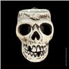 Image 2 : TRADER VIC'S "DIABLO PO'O" HANDLED SKULL MUG BY TIKI DIABLO w/ LIGHTS.