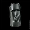 Image 2 : EARLY "THE TIKIS" SAN GABRIEL ADDRESS BLACK MOAI TIKI MUG.