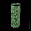 Image 8 : PAIR OF TWO (2) EARLY TIKI FARM MAI-KAI GIFT SHOP GREEN TIKI MUG.