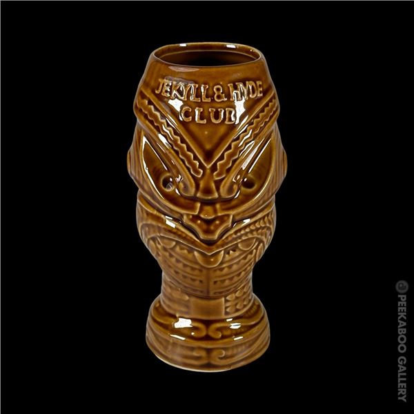 BROWN JEKYLL & HYDE CLUB TIKI MUG.