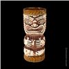 Image 1 : ORCHIDS OF HAWAII R3 TIKI MUG w/ GREEN JEWELED EYES.