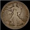 Image 1 : 1916-S Walking Liberty Half Dollar NICELY CIRCULATED