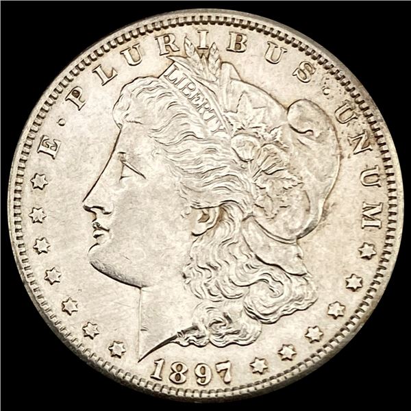 1897-S Morgan Silver Dollar UNCIRCULATED