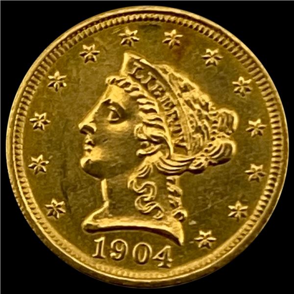 1904 Liberty Head Quarter Eagle UNCIRCULATED