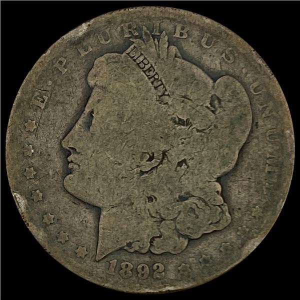 1892-CC Morgan Silver Dollar NICELY CIRCULATED