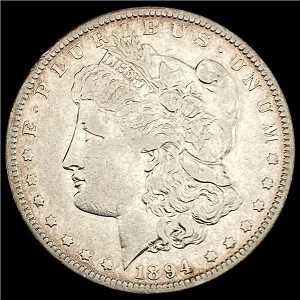 1894-S Morgan Silver Dollar NEARLY UNCIRCULATED