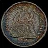 Image 1 : 1872 Seated Liberty Half Dime CHOICE AU