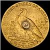 Image 2 : 1911 Indian Head Quarter Eagle $2.50 HIGH GRADE